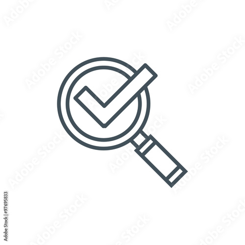 Testing, verified icon