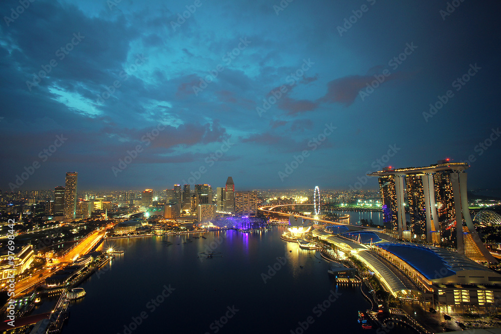Obraz premium Marina Bay 