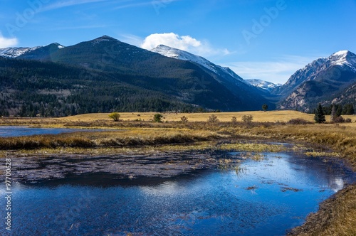 Landscape from Rocky Mountain National Park, USA