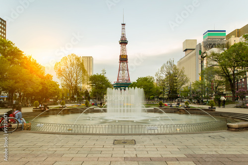 фотографія Sapporo TV Tower in Sapporo, Hokkaido, Japan