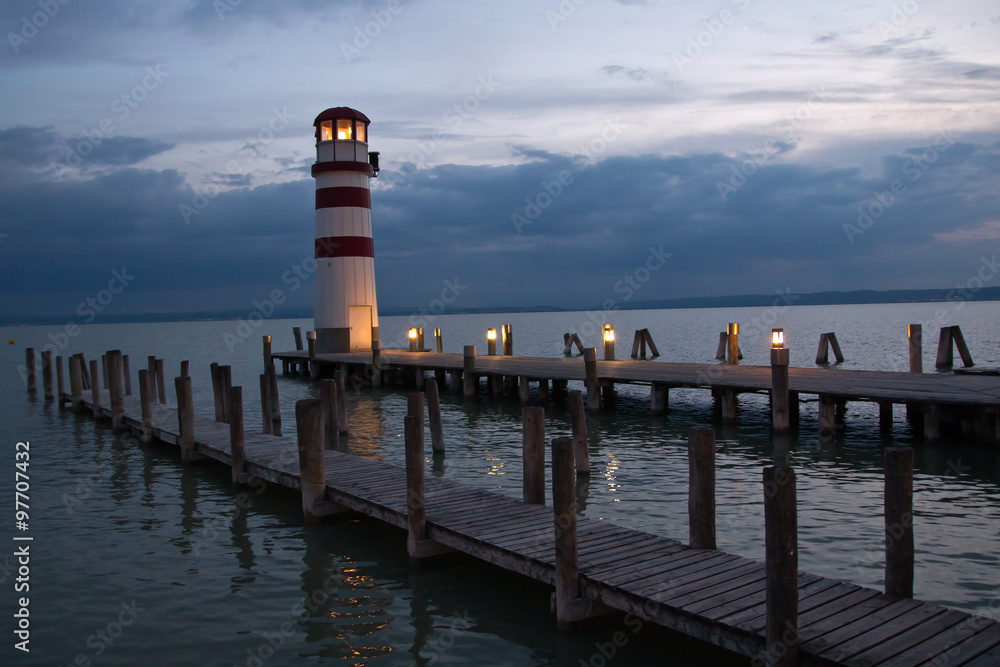 Podersdorf, Neusiedler See, Sonnenuntergang Podersdorf, Neusiedler See, Sonnenuntergang