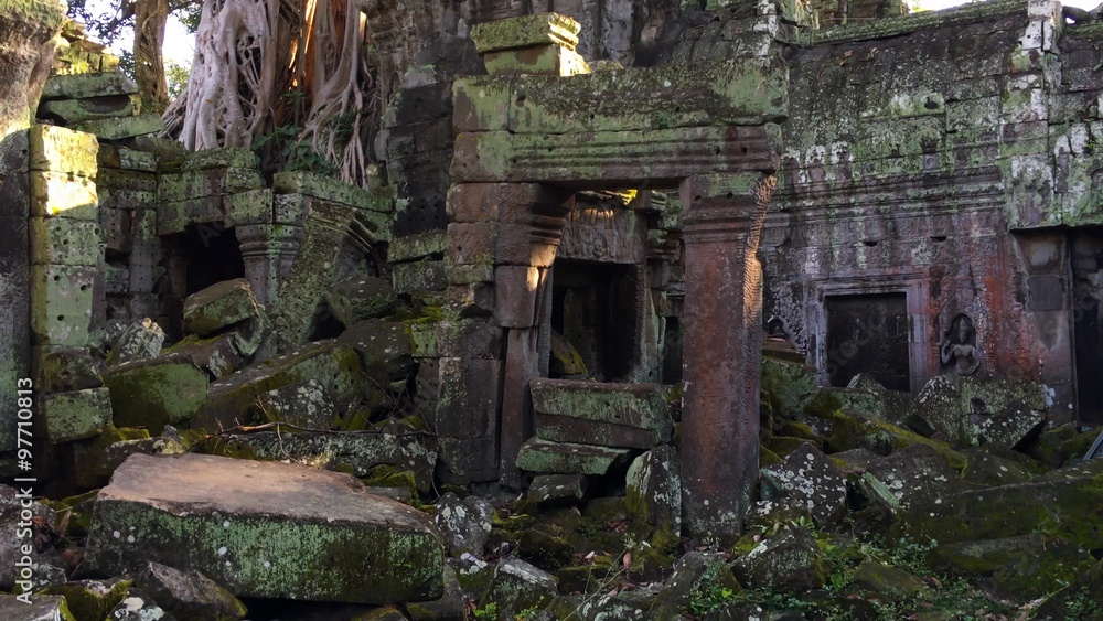 4K UHD video of Ta Prohm (Rajavihara) in Angkor, Siem Reap, Cambodia 4K UHD video of Ta Prohm (Rajavihara) in Angkor, Siem Reap, Cambodia