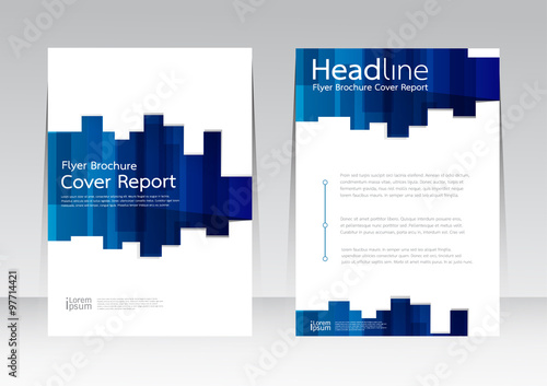 Vector design for Cover Report Brochure Flyer Poster in A4 size