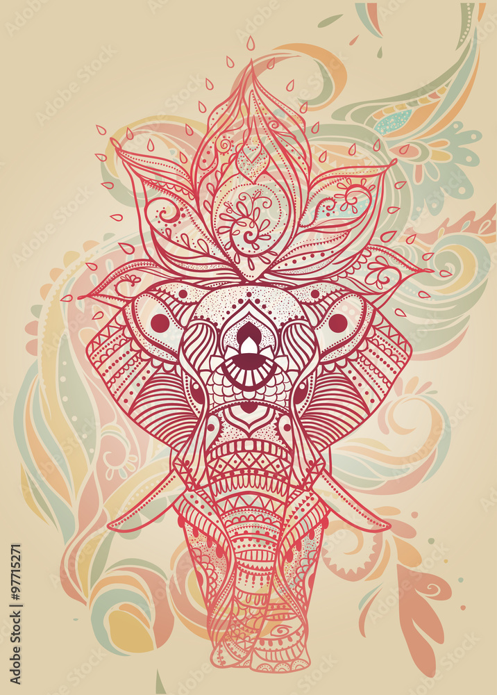 Fototapeta premium Beautiful card