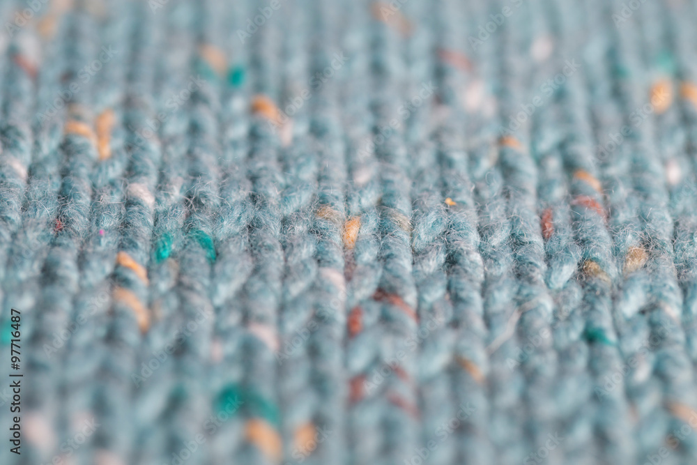 Beautiful knitted fabric made of coloured yarn Beautiful knitted fabric made of coloured yarn