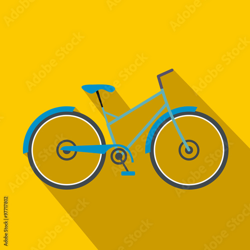 Bicycle flat icon