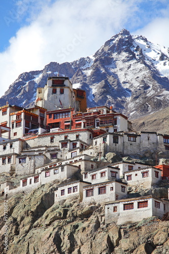 Diskit gompa - Buddhist monastery in the Nubra Valley of Ladakh, Jammu & Kashmir   © Vladimir Melnik