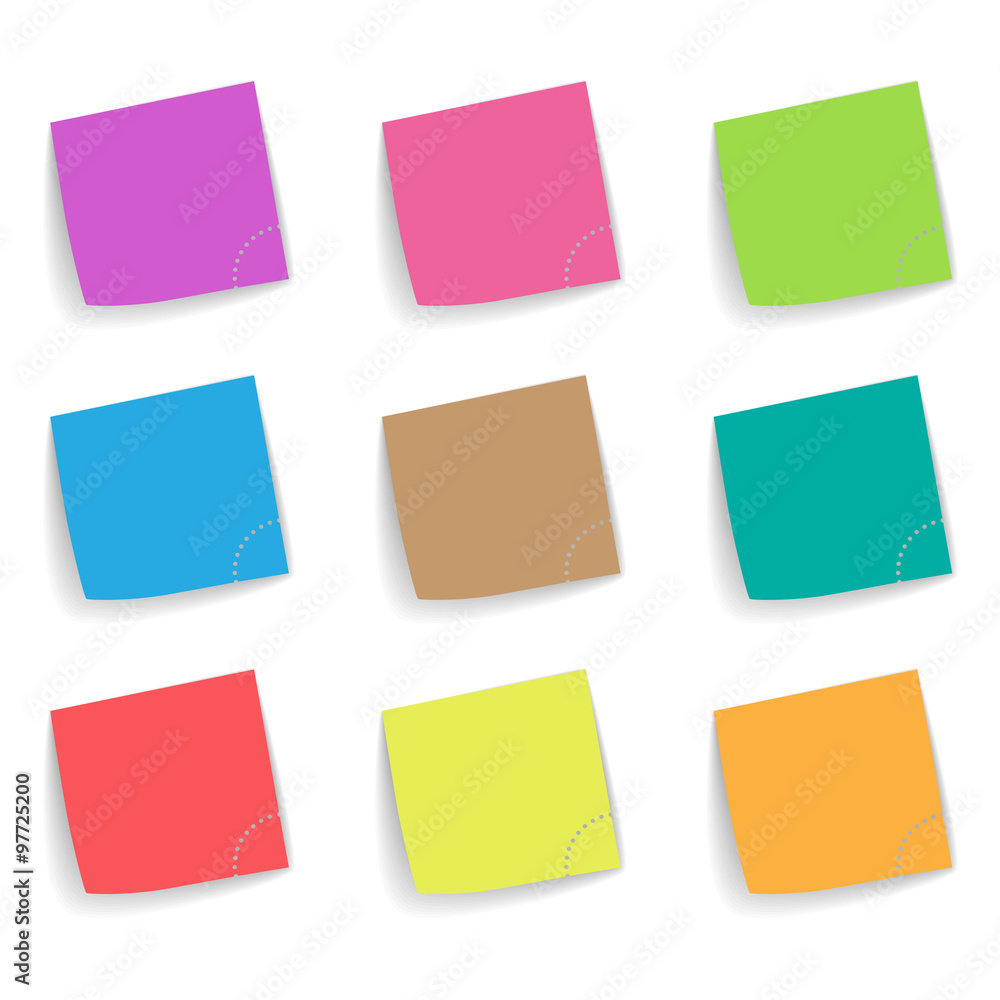 blank sticky notes blank sticky notes