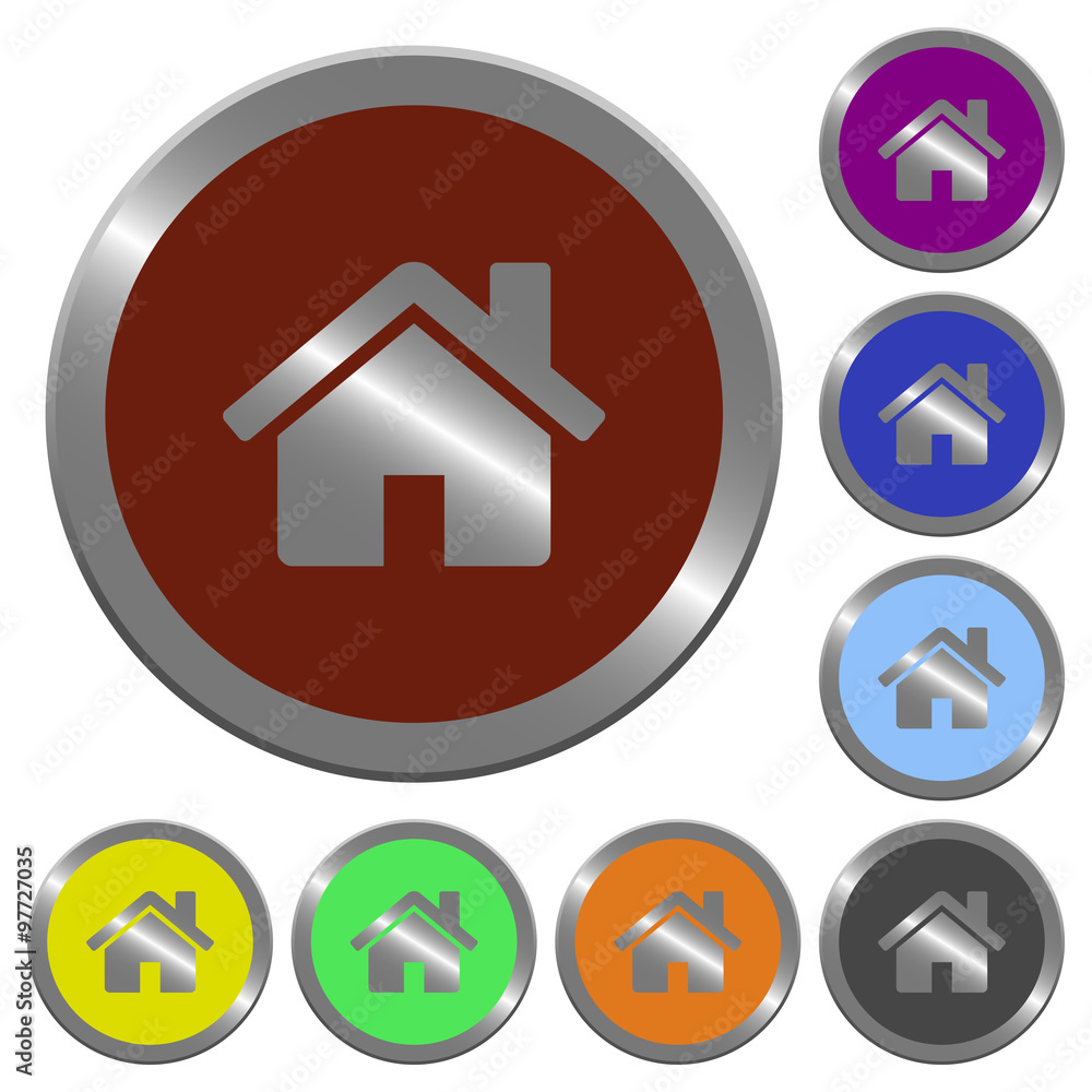 Color home buttons Color home buttons