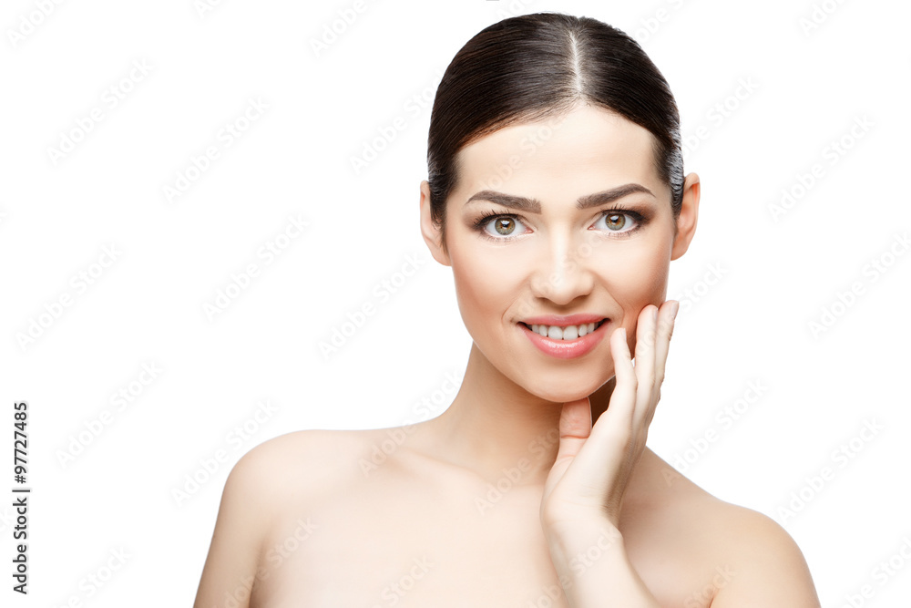 Beautiful Woman with Clean Fresh Skin Beautiful Woman with Clean Fresh Skin