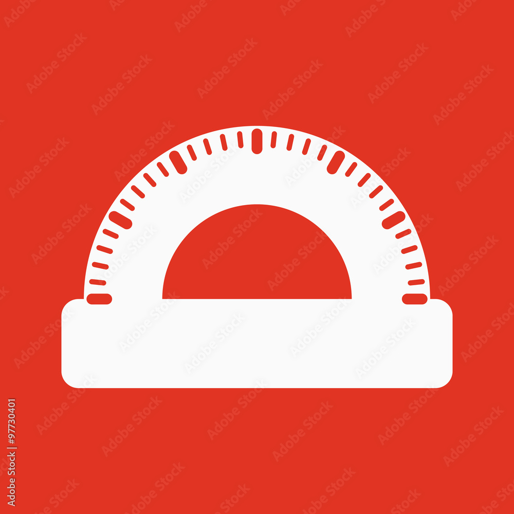 The protractor icon The protractor icon