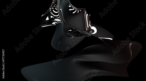 Foto liquid chrome