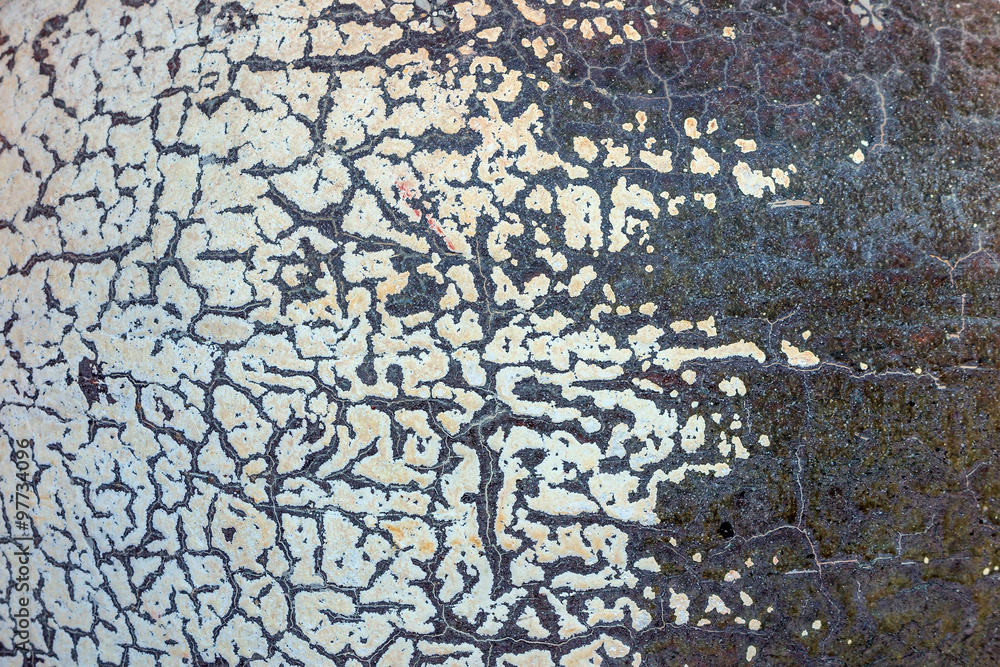Old background with cracks
