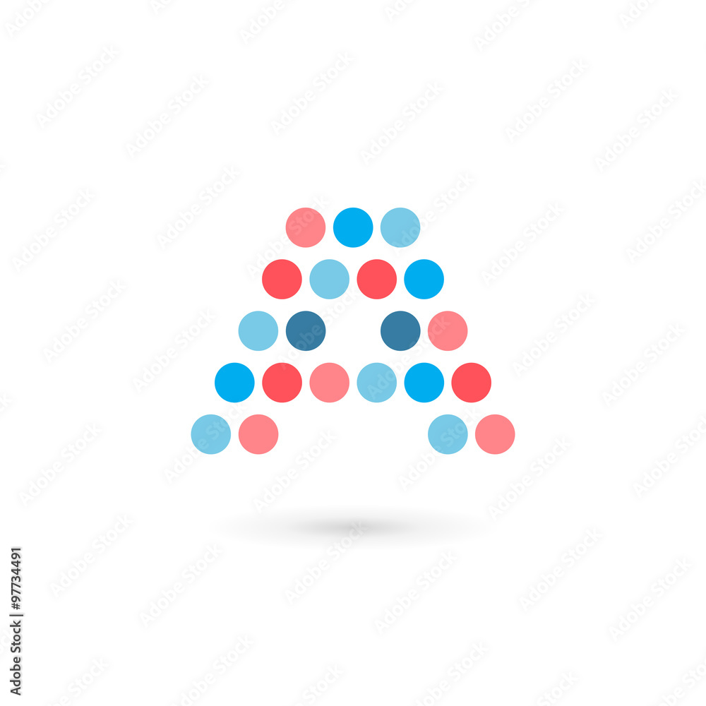 Letter A logo icon design template elements Letter A logo icon design template elements