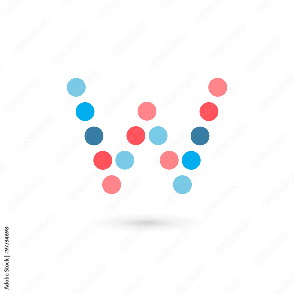 Letter W logo icon design template elements Letter W logo icon design template elements