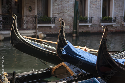 La Venecia romántica de góndolas