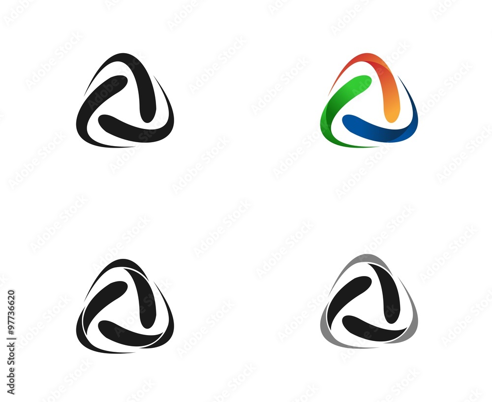 startup logo trmplate colorful