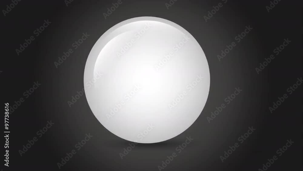 pin ball icon, Video Animation pin ball icon, Video Animation