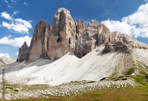Drei Zinnen or Tre Cime di Lavaredo, Italien Alps