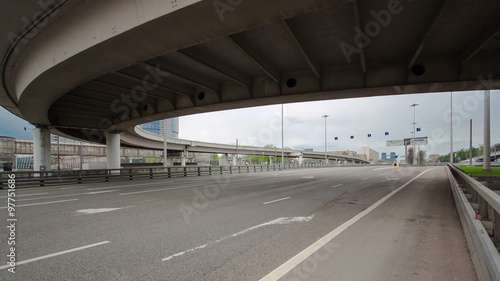 Wallpaper Mural urban transport traffic on Leningradskoye shosse timelapse hyperlapse, Moscow Torontodigital.ca