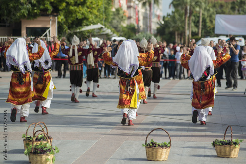 Turkish folk dance team