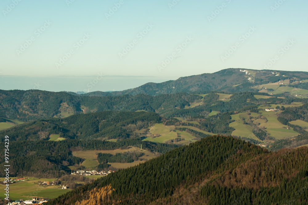 Berglandschaft im Schwarzwald
