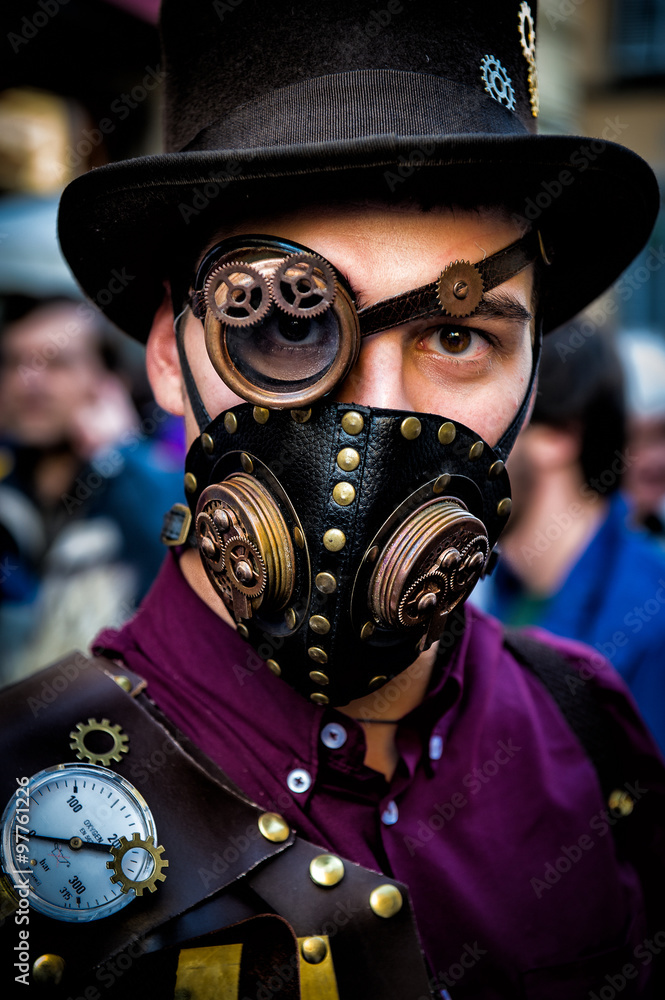 Naklejka premium steam punk