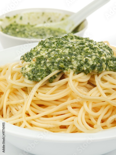 Pasta collection - Spaghetti with pesto sauce