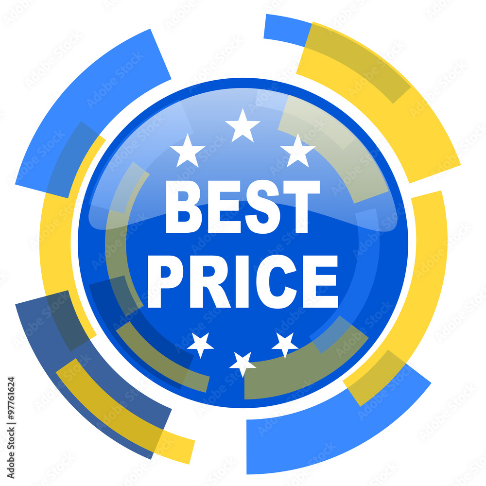 best price blue yellow glossy web icon best price blue yellow glossy web icon