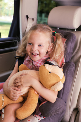 Beautiful happy girl with t...