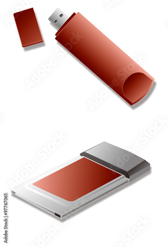 USB stick＆ communication card (ID: 97767065)