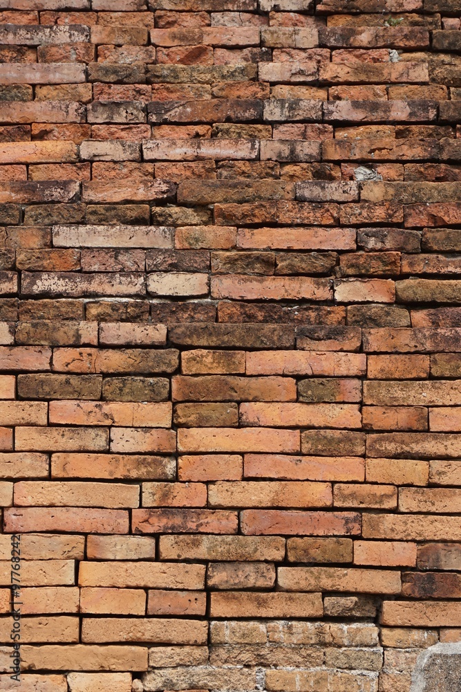 abstract old brick wall