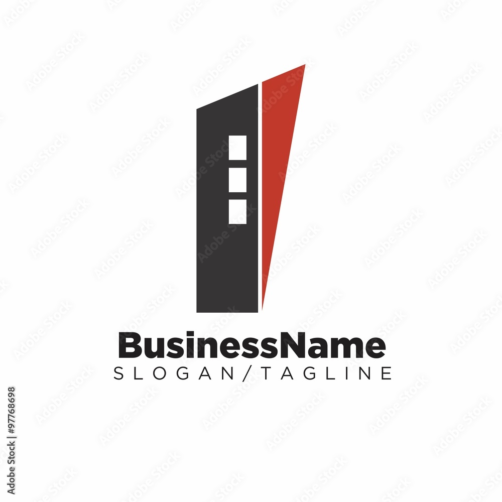 building construction vector logo icon building construction vector logo icon