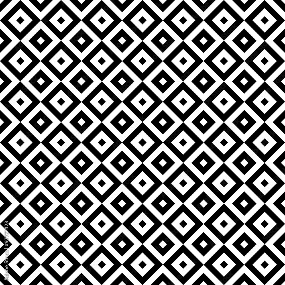 Black and white seamless pattern Black and white seamless pattern
