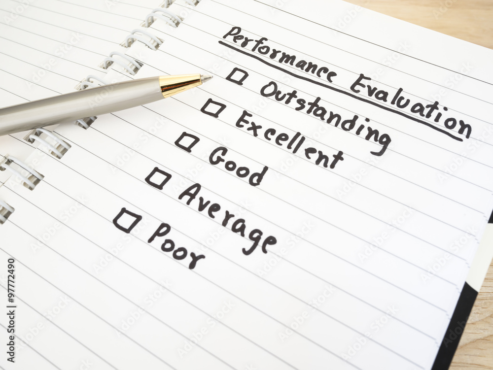 Performance Evaluation check box 3 Performance Evaluation check box 3