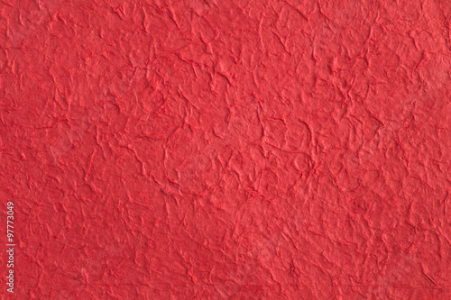 Mulberry paper texture background, red