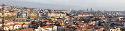 Sweeping panorama of Prague