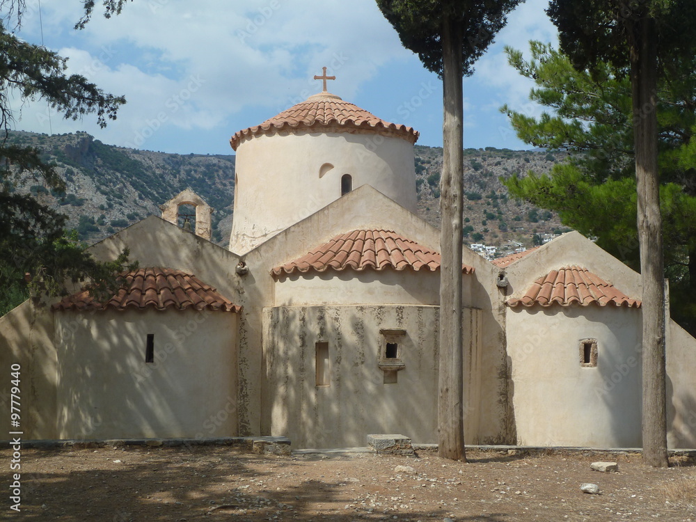 Die Kirche Panagia Kera in Kritsa 