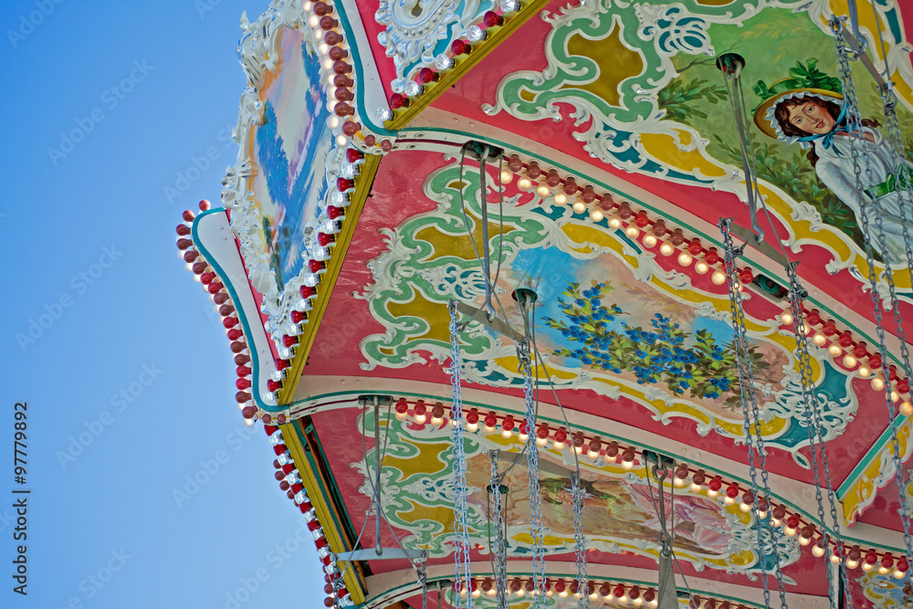 Naklejka premium Oktoberfest Carousel