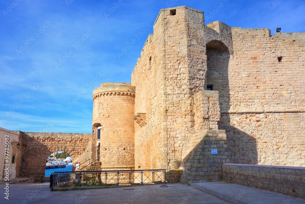 Castle of Monopoli. Puglia. Italy. 