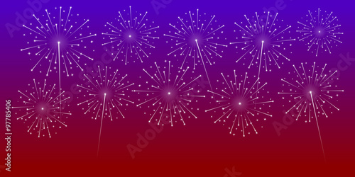 New Year s Eve fireworks background 