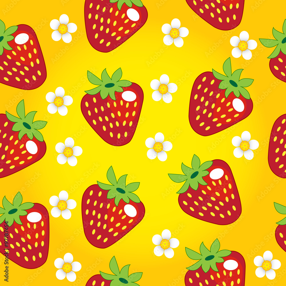 Strawberry seamless pattern Strawberry seamless pattern