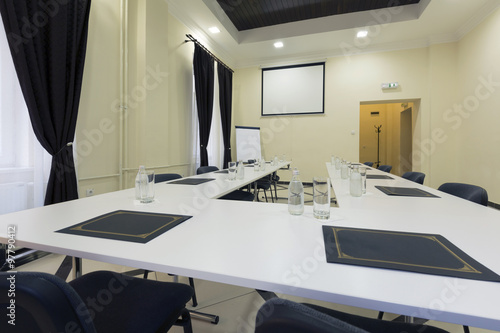 Interior of a conference room