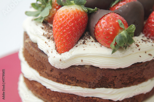 Tarta de fresas