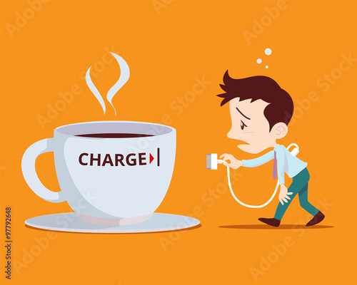 office man need to power charge
