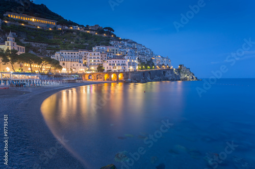 view of beautiful Amalfi