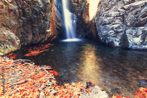 Waterfall on Cyprus photo