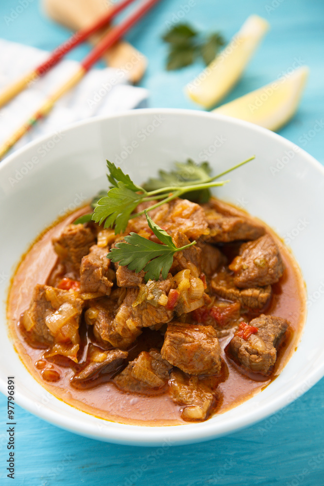 Asian beef stew Asian beef stew