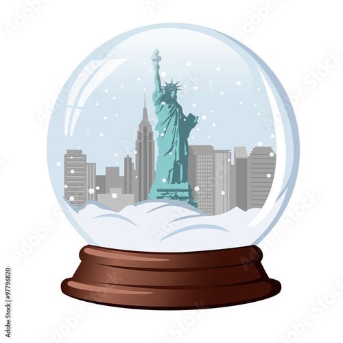 snowball  The Statue of Liberty