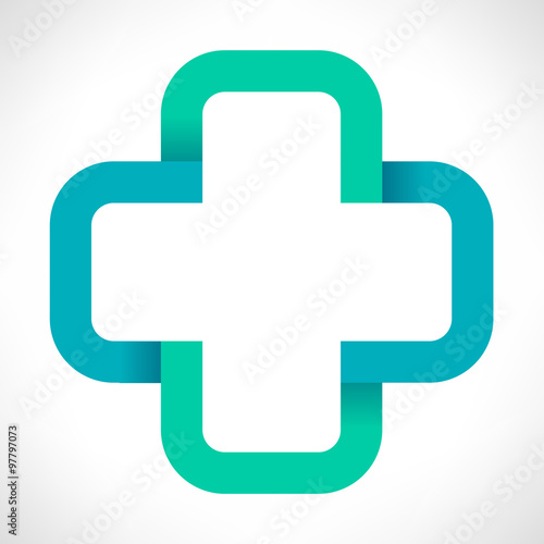 Help cross or pharmacy symbol icon